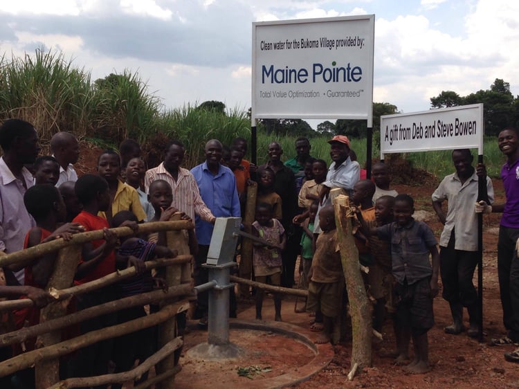 Well in Bukoma village Uganda Maine pointe Well in Bukoma village Uganda Maine pointe